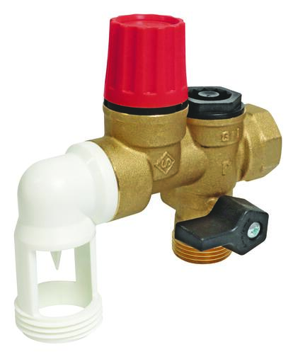 Groupe de sécurité coude siège inox NF - SOMATHERM